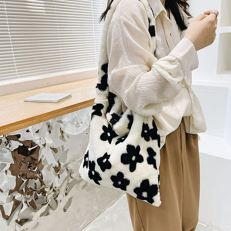  Y2K Bag Star Plush Fluffy Tote Bag for Girls Cute Star Y2K  Purse for Women Long Strap shoulder Bag Y2k(1) : Clothing, Shoes & Jewelry