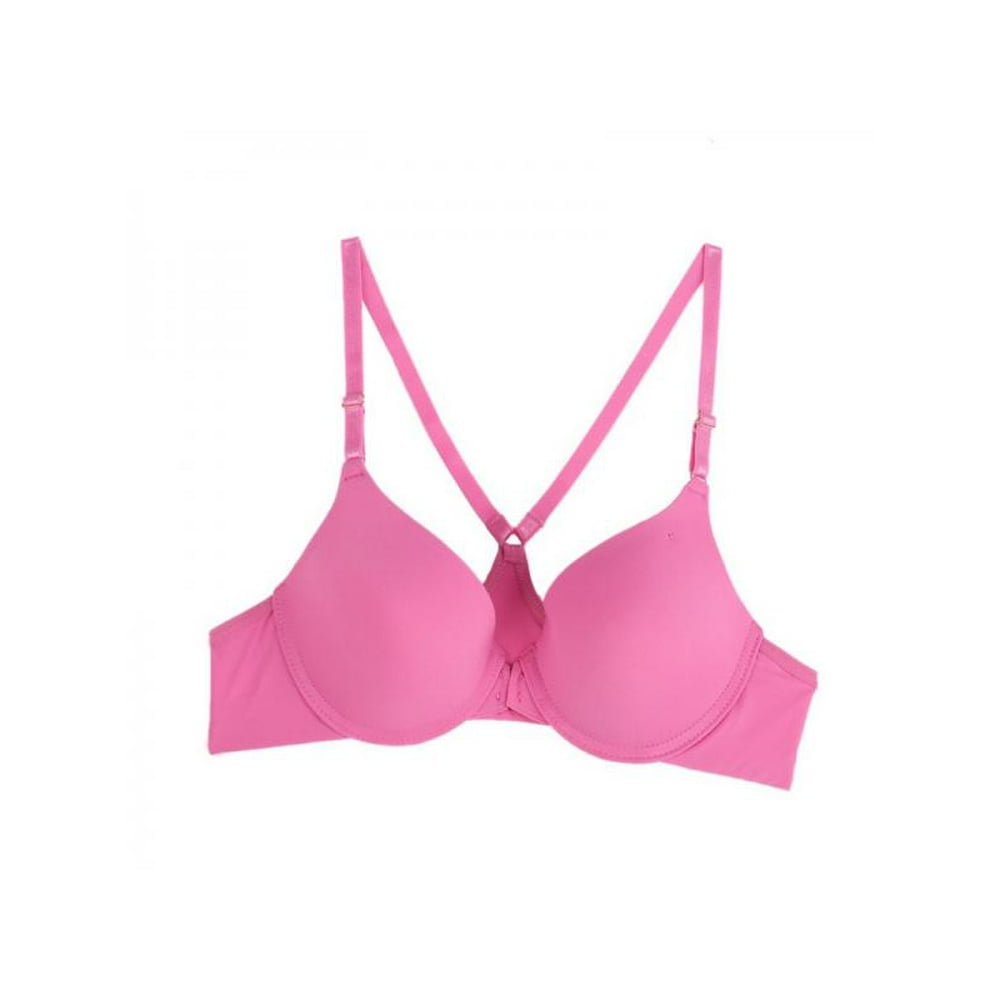 Topumt - New sexy ladies thin cup front buckle smooth no trace Y-shaped ...