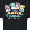 thumbnail image 3 of Golden Girls - Retro Logo Group - Juniors Cropped Cotton Blend T-Shirt, 3 of 5