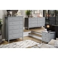 thumbnail image 5 of Home Source 32.5" 6-Drawer Chest for Bedroom - Premium Dressers Bedroom Furniture - Spacious Chest of Drawers in Sturdy Solid Pinewood/MDF, 5 of 5