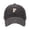 Grey, variant on Letter P Embroidery Baseball Cap, Vintage Washed Burgundy Adjustable Casual Dad Hat