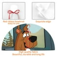 thumbnail image 4 of Saiise Christmas Tree Skirt 30" ,Xmas Tree Skirts with Scooby-Doo J Pattern,Tree Mat for Indoor Outdoor Christmas Winter Holiday Party Indoor Decorations, 4 of 7