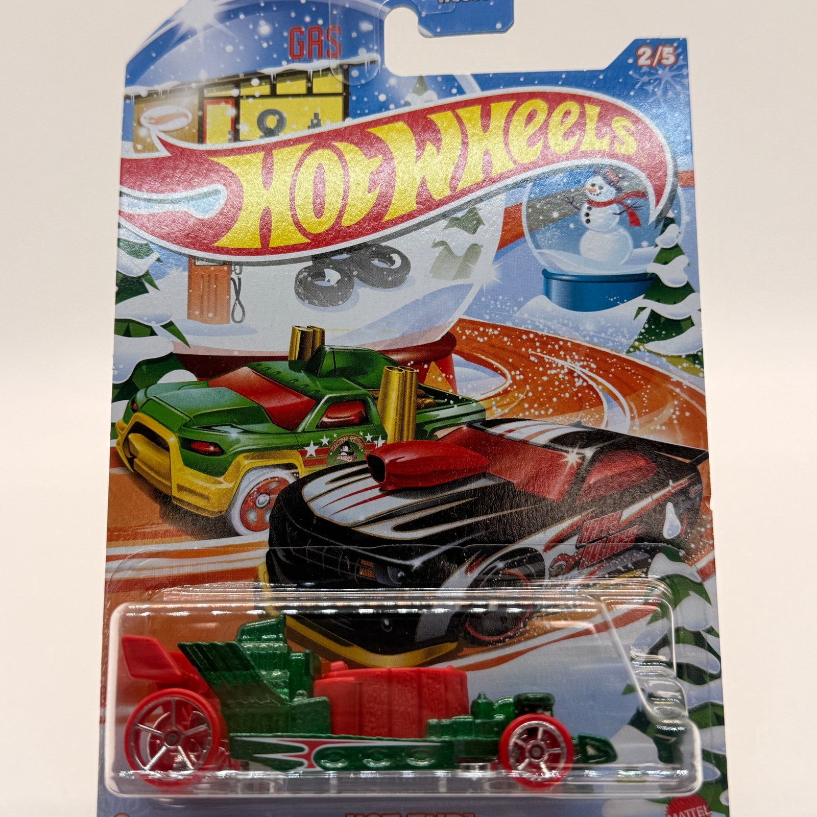 Hot Wheels 1:64 Scale Winter 2022 Xmas Series - Toyota Off-Road