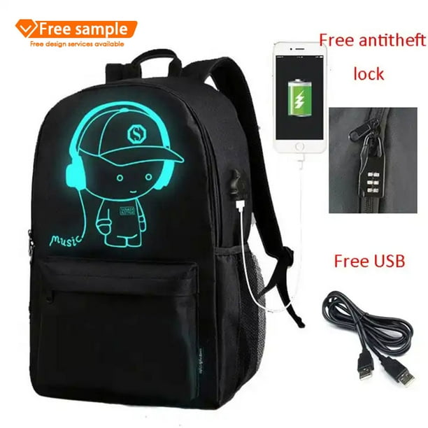 Nouveaut sac dos scolaire Mochila De Viaje antivol Port USB