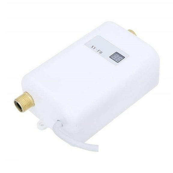 3800W Electric Water Heater Household Instant Tankless Water Heater For Indoor Shower Kitchen Bathroom Water Heating ,Lightweight Portable Design