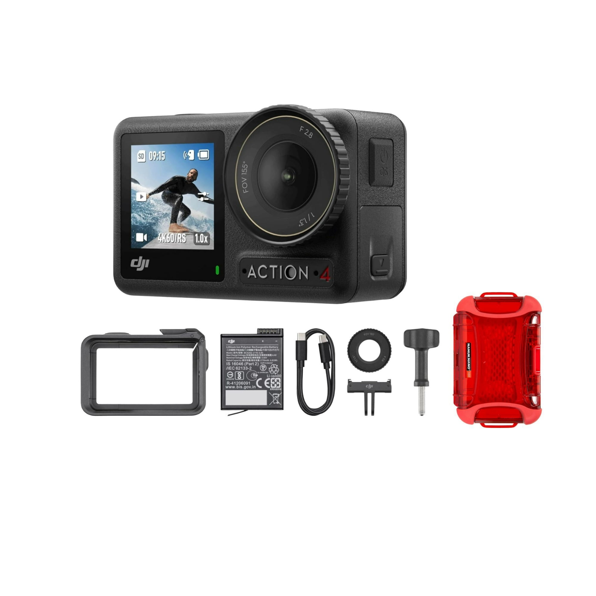 DJI Osmo Nano Vlogging Camera Standard Combo (64GB), 4K/60fps
