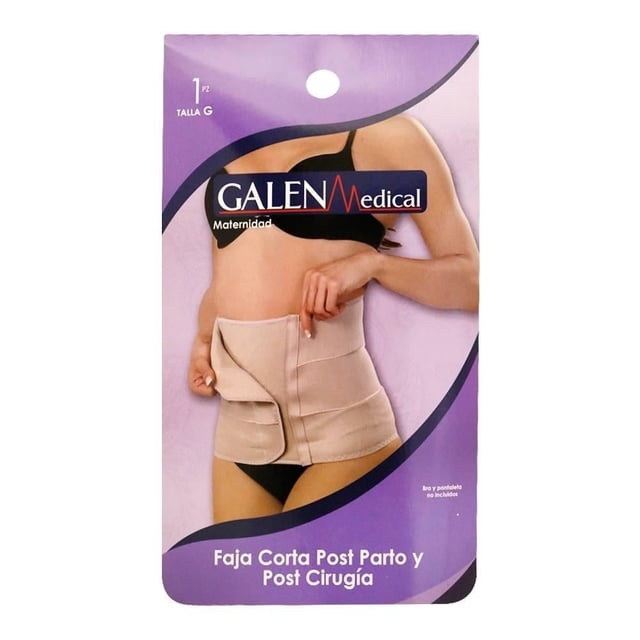 Faja post parto y post cirugía Galen Medical corta talla G 1 pza
