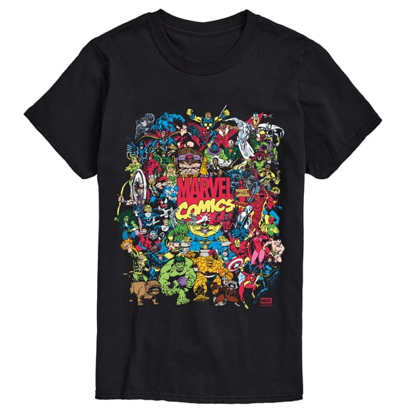 Marvel - Collage - Men's Short Sleeve Graphic T-Shirt