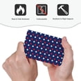 thumbnail image 4 of DouZhe 1-Gang Blank Wallplate, America Patriotic Red White Blue Stars Decorative Wall Plates, 4 of 7