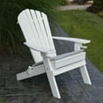thumbnail image 2 of A &amp; L Furniture Folding Recycled Plastic Adirondack Chair with 2 Cup Holders, 2 of 4
