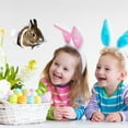 thumbnail image 4 of Cracked-Wall Stickers, Decals, and Vinyl Decor,Bunny Sticker Realistic Visual Easter Rabbits Decoration For Instant Spring Funny, 4 of 7
