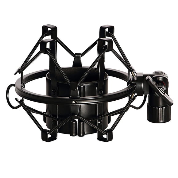 Micrófono de estudio Shock Mount On-Stage MY410 negro
