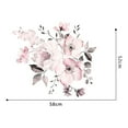thumbnail image 7 of Lilixerw White Watercolor Peony Flowers Wall Stickers Wall Decal Home Decor, 7 of 7