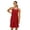 White, variant on Year of the Dragon Women's Body-ConRacerback Dress (Red)