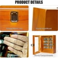 thumbnail image 4 of Anxiety Mini Bookshelf Ornament - Miniature Display With 200Pcs Books, Library Decor for Book Lovers Home Room Office, Shake Away Your Anxiety, 4 of 7