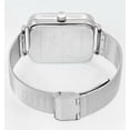 thumbnail image 4 of 43mm Montres Carlo Men's Luxury Metal Mesh Band Sport Analog Fashion Dress Watch (Silver), 4 of 4
