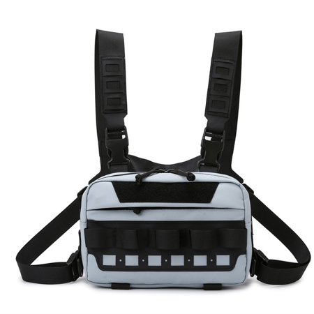 Fishing Vest Fishing Tackle Backpack Light Weight Chest Pack Adjustable Outdoor Travel Fishing Pouches