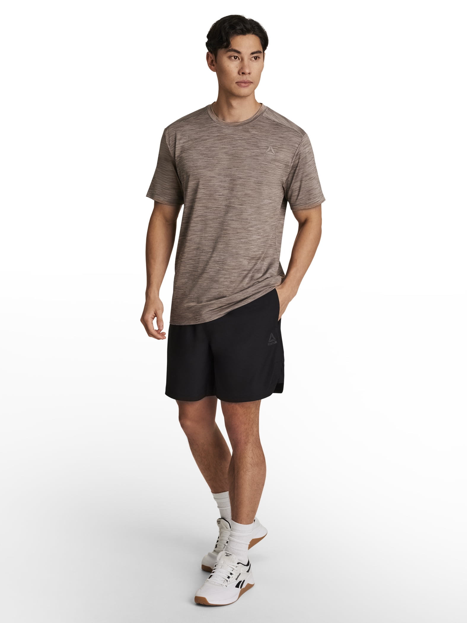 Reebok Men's & Big Men's Stride Performance Tee Shirt, Sizes XS-5XL