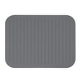 thumbnail image 2 of Wrapables Silicone Trivets, Multi-use Durable Flexible Non-Slip Insulated Silicone Mats (Set of 2), Dark Grey, 2 of 3