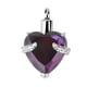 thumbnail image 1 of Joyas de cremación conmemorativas para cenizas/colgante/urna/ corazón cristal inoxidable Zulema La cremación urna, 1 of 6