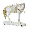 thumbnail image 3 of yotijay Horse Statue Decor Animal Figurine Crafts Desk Centerpiece Resin Horse Sculpture White, 3 of 9