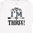 thumbnail image 3 of Inktastic 3rd Birthday 3 Year Old Arrow Toddler Hoodie, 3 of 4