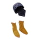 thumbnail image 1 of Pies Cubierta Soldador Resistente a la inflamación 10 '' L Sombrero Gorra Bufanda kusrkot Sombrero de zapatos de protección de soldadura, 1 of 8