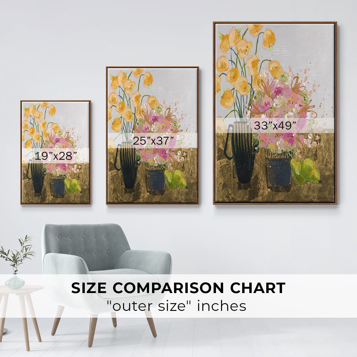 Not So Still Life Framed Premium Gallery Wrapped Canvas - Ready to Hang