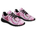thumbnail image 6 of In October We Wear Pink Breast Cancer Awareness Shoes Sneakers for Women Men Black Size 10, 6 of 7