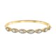 thumbnail image 1 of Pulsera JeenMata Infinito Trenzado Pave Chapada en Oro Amarillo, 1 of 6