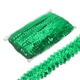 thumbnail image 1 of Unique Bargains 10 Yards 1.2 Inch Elastic Sequins Trim Flat Stretch Sequin Ribbon Strip, Green, 1 of 4