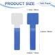 thumbnail image 3 of Uxcell 100-Pack Ataduras de Cable de Gancho y Bucle, 3.5 x 1.1 Pulgadas Organizador de Cables Autoadhesivo Ajustable para Escritorio [Azul], 3 of 7