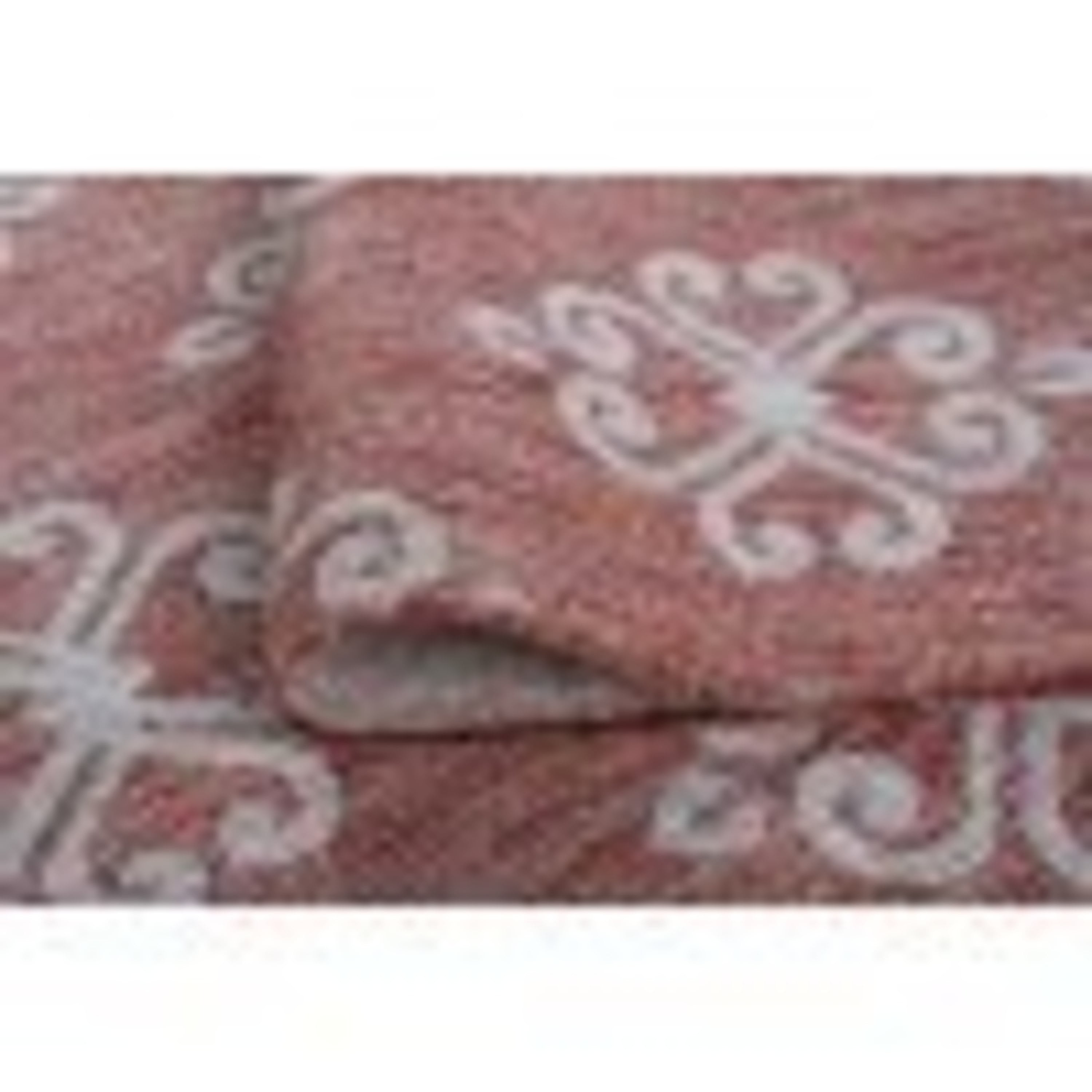 Veranda Transitional 8' x 10' Terra and Light Beige Polypropylene Outdoor Area Rug