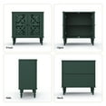 thumbnail image 6 of MROJISC 31.5''Retro Sideboard Buffet Storage Cabinet, Kitchen Storage Cabinet with 2 vintage floral carving Doors, Accent Cabinet, 6 of 7