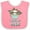 Pink and White, variant on Inktastic Teacup Raccoon I Love My Gram Boys or Girls Baby Bib