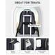 thumbnail image 4 of Mochila LOVEVOOK para mujer, trabajo, viajes, 15.6 pulgadas, gris oscuro, 4 of 9