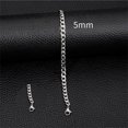 thumbnail image 5 of 3-11mm Thick Waterproof Chain Bracelet for Men Stainless Steel Cuban Chain Wristband Classic Punk Heavy Men's Jewelry Gift, 5 of 5