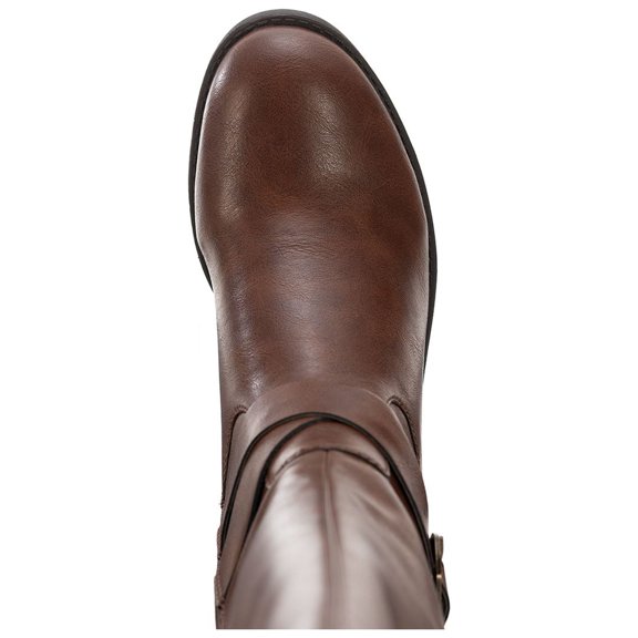 Style & Co. Womens Madixe Faux Leather Knee High Riding Boots