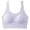 Purple, variant on Teen Girls' Wirefree Training Bra with Double Layer Front Soft Breathable for Daily Sports