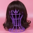 thumbnail image 5 of When Traveling I Want Short Hair Wig Stands and Portable Foldable Wig Dryers. . Wig Holder. Travel Wig Stand. with A Hollow Human Body Model Display Head - Cos Wig Accessories Gray, Other, Back To, 5 of 6