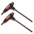 thumbnail image 1 of Unique Bargains 8mm Ball End Hex Key T-Handle Wrench Spanner, Metric S2 Steel 2 Pack, 1 of 5