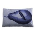thumbnail image 1 of Ahgly Company Patterned Outdoor Rectangular Deep Periwinkle Purple Lumbar Throw Pillow, 13 inch by 19 inch, 1 of 5