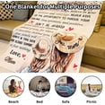 thumbnail image 3 of Daughter Gifts, Daughter Blanket from Mum, Birthday Gifts for Super Soft Cozy Daughter Flannel Blanket, 18th Birthday Graduation Gifts for Daughter, 3 of 6
