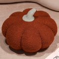 thumbnail image 4 of Pumpkin Throw Pillow 3D Halloween Pumpkin Pillow Thanksgiving Fall Pumpkin Toy Fluffy Stuffed Pillow Cushion 7.9Inches, 4 of 5