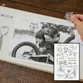 thumbnail image 1 of Caucho ANGGREK materiales con marcas claras sobres transparentes para pintar tarjetas, 1 of 8