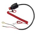 thumbnail image 4 of Interruptor De Corte De Emergencia, Cordón De Seguridad Para Barco Con Motor Fuera De Borda, Interruptor De Parada Profesional Sweethay VI003613-00, 4 of 6