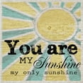 thumbnail image 2 of Greene, Taylor 12x12 White Modern Wood Framed Museum Art Print Titled - You Are My Sunshine, 2 of 4