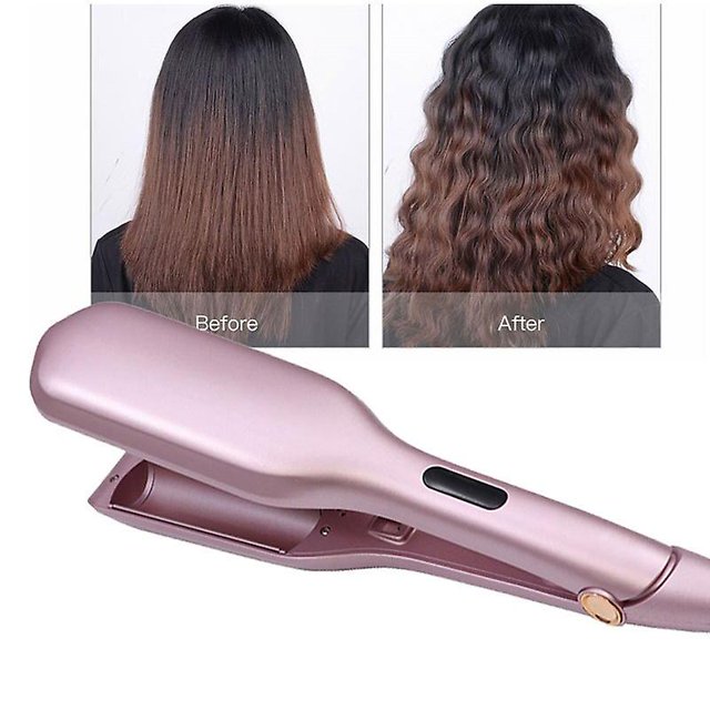 Rizador de pelo profesional Volume Styler Artist Ceramic Deep Hair Waver 2 Barril Fast Heat Curling Iron Crimper Herramientas de estilismo Kuyhfg Bienvenido a Kuyhfg