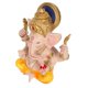 thumbnail image 3 of Estatua De Ganesha - Decoración Del Dios Elefante Hindú Trompa De Elefante Indio Adorno Del Dios De La Riqueza Decoración Creativa Escultura Del Dios Hindú Decoración De Resina(vistoso), 3 of 14