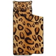 thumbnail image 2 of Gold and Black Of Leopard Print Toddler Nap Mats for Kids Preschool,Sleeping Mat Bag or Kids,Toddler Sleeping Bag,Toddler Nap Mat or Daycare, 2 of 6